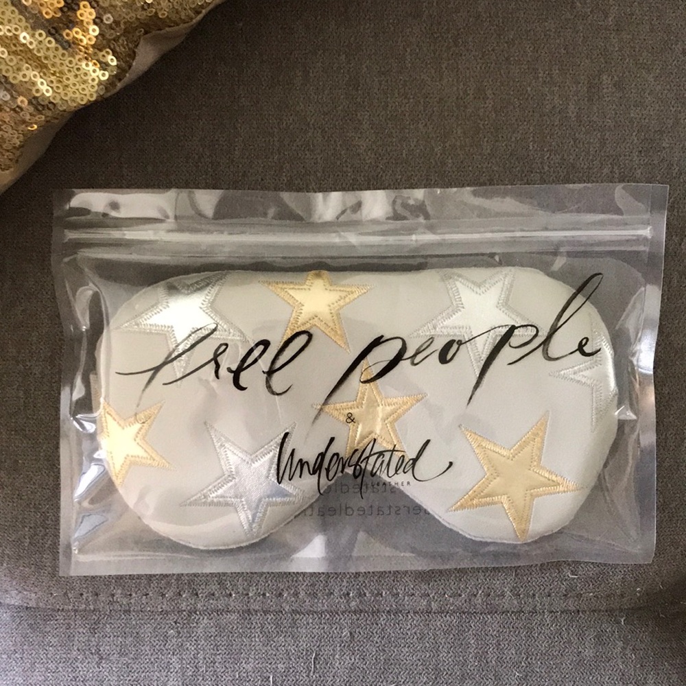 Free People Leather Cooling Mask